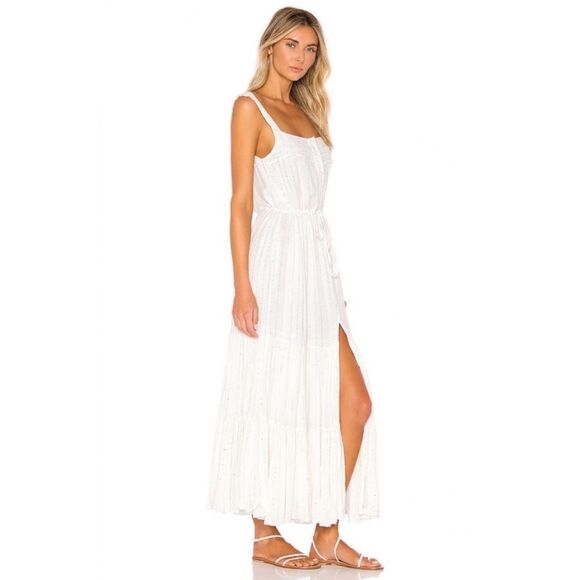 New Sundress Lucia Maxi Dress in Precieuse White XS/S - Picture 9 of 15